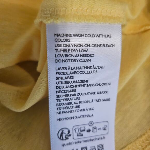 NWOT BDG Supercut Tank Top Sz XXL in Yellow - Picture 10 of 12